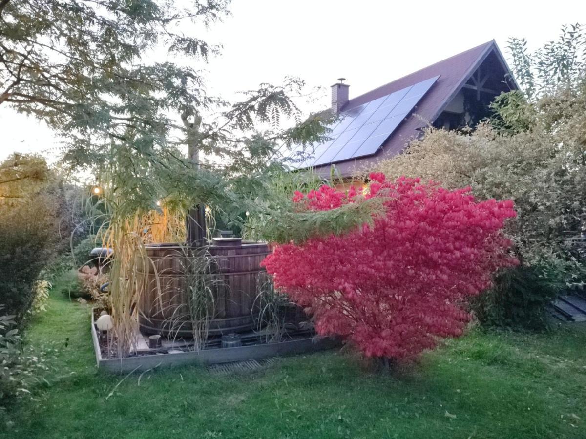 Smyrkowy Dom Z Kominkiem Z Goraca Balia Kolo Karpacza Janowice Wielkie Bagian luar foto